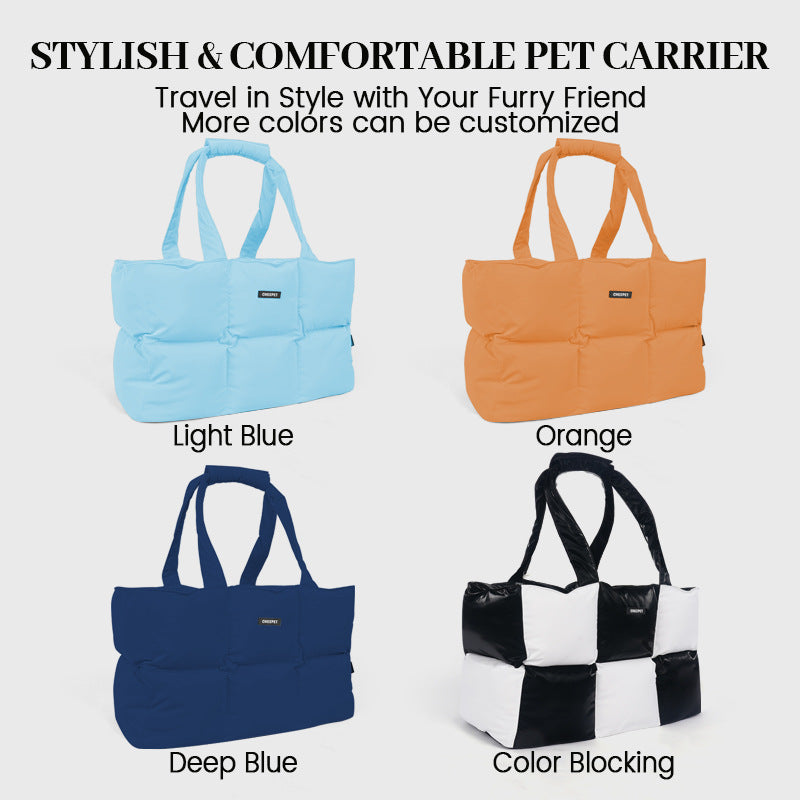 TravelTote Pet Carrier Bag with Leash
