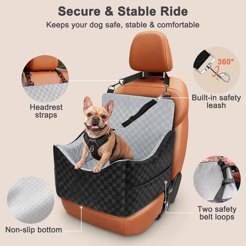 RideReady Memory Foam Pet Car Seat