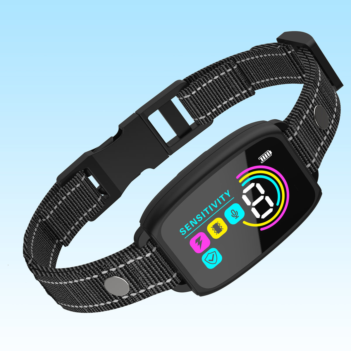 QuietPup Anti-Bark Training Collar with Static Correction