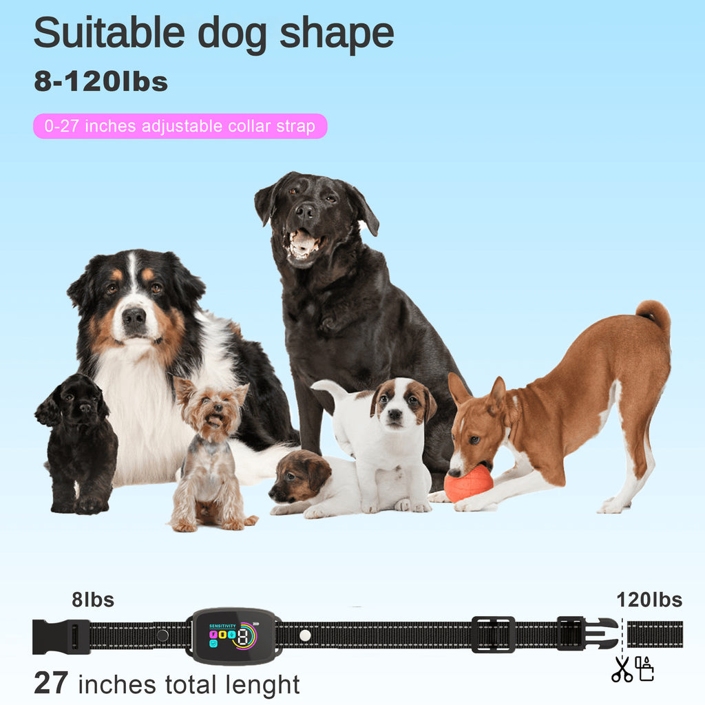 QuietPup Anti-Bark Training Collar with Static Correction