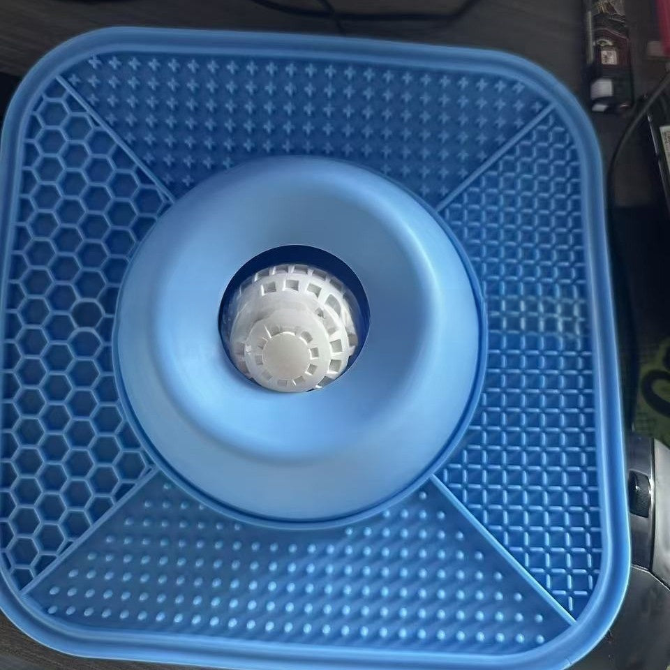 SlowDown Silicone Dog Feeder Bowl