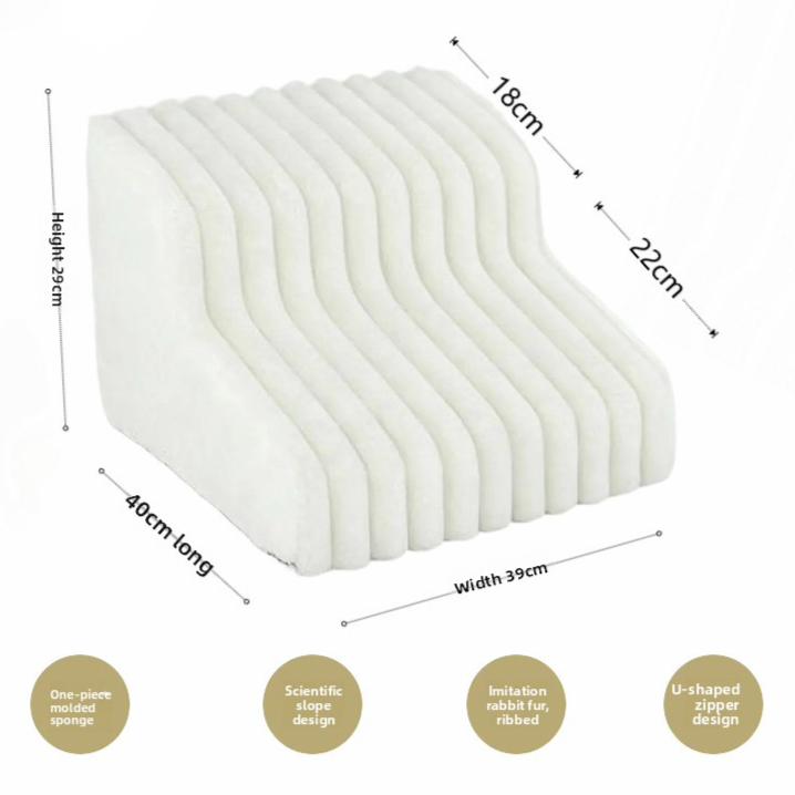 StepEase Foldable Pet Stairs for Small Dogs